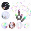 Colorful luminous sticks, festival party fluorescent hand-cranked sticks, night light LED shining props set of 10 pieces full image